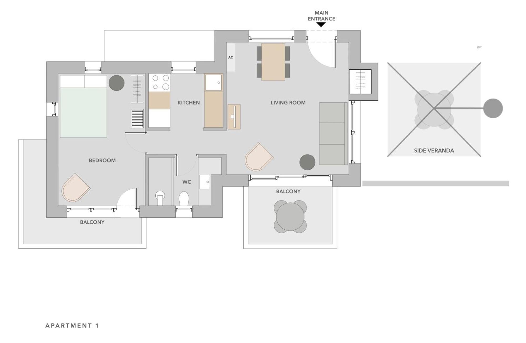 Enelia Villa Vatopédhion Екстериор снимка